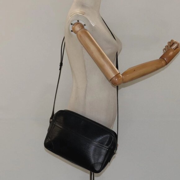 LOUIS VUITTON Epi Trocadero 27 Shoulder Bag Black M52312 LV Auth - Picture 1 of 15